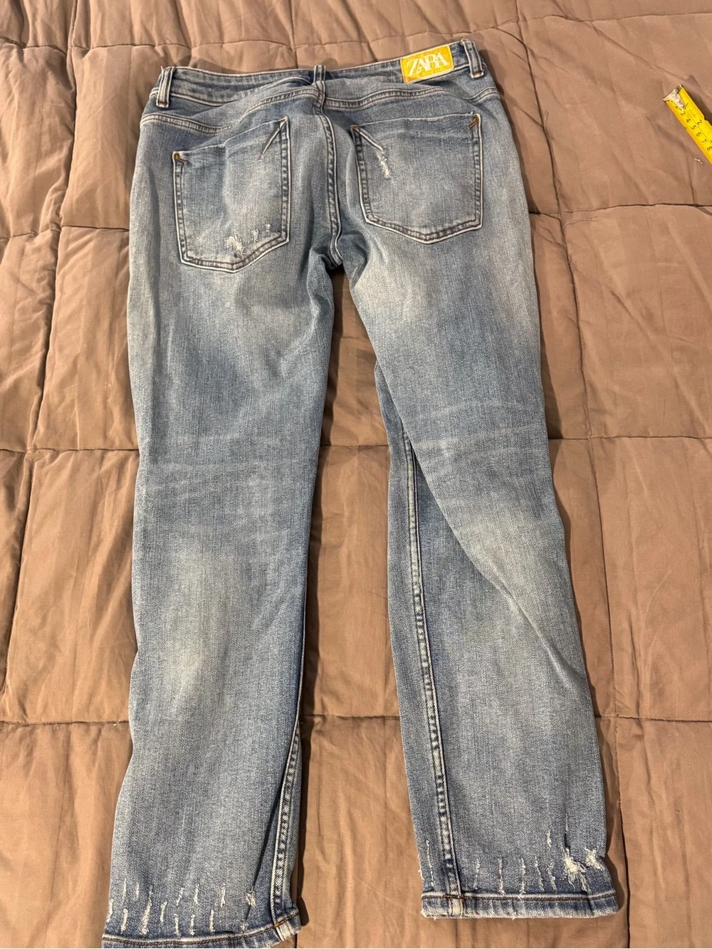 Women’s vintage Distressed Light Blue Denim Jeans